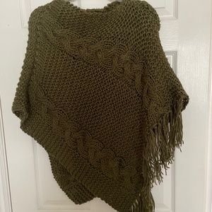 Trulia Acrylic Poncho